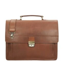 Burkely Scott Vintage Briefcase 2 Compartment Cognac 18 Burkely Scott Vintage Briefcase 2 Compartment Cognac -Mode Tassen Winkel image 6840