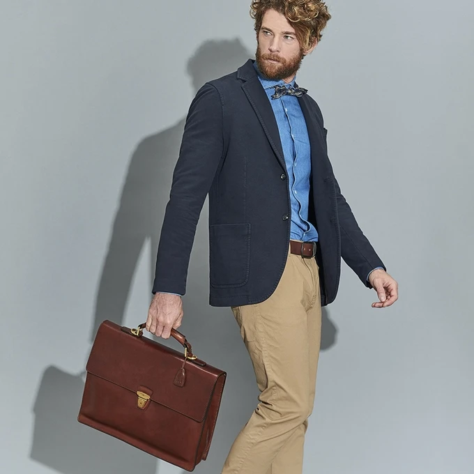 The Bridge Story Uomo Briefcase Brown 2 The Bridge Story Uomo Briefcase Brown - Afbeelding 2