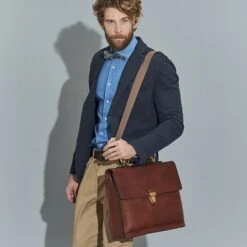 The Bridge Story Uomo Briefcase Brown 6 The Bridge Story Uomo Briefcase Brown -Mode Tassen Winkel image 6899