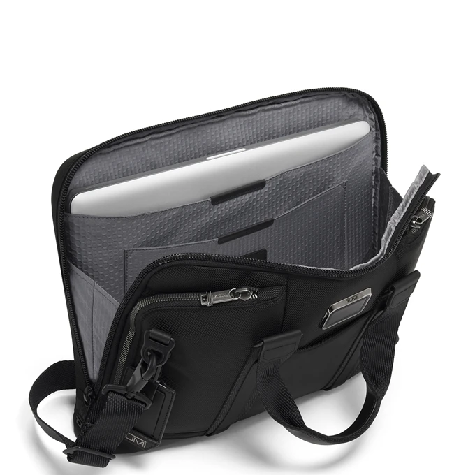 Tumi Alpha Bravo Aviano Academy Brief Black 3 Tumi Alpha Bravo Aviano Academy Brief Black - Afbeelding 3