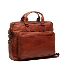 The Chesterfield Brand Richmond Laptoptas Cognac