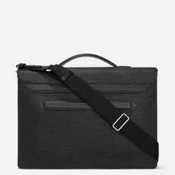 Montblanc Meisterstück 4810 Medium Briefcase Black -Mode Tassen Winkel image 6953