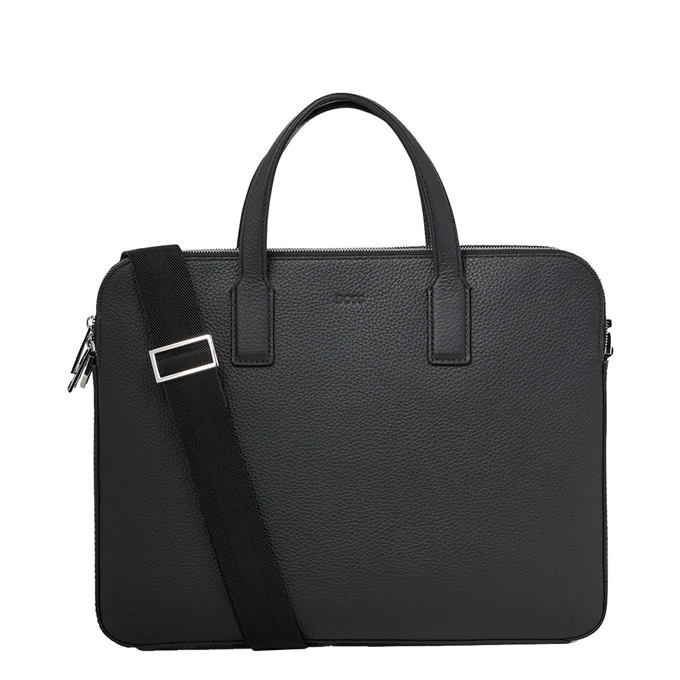Hugo Boss Crosstown Briefcase Black 1 Hugo Boss Crosstown Briefcase Black