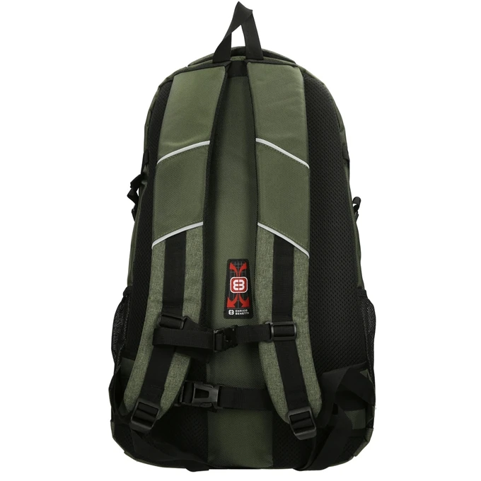 Enrico Benetti Yellow Stone 17'' Laptop Rugzak Olijf 3 Enrico Benetti Yellow Stone 17'' Laptop Rugzak Olijf - Afbeelding 3