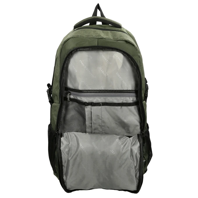 Enrico Benetti Yellow Stone 17'' Laptop Rugzak Olijf 5 Enrico Benetti Yellow Stone 17'' Laptop Rugzak Olijf - Afbeelding 5