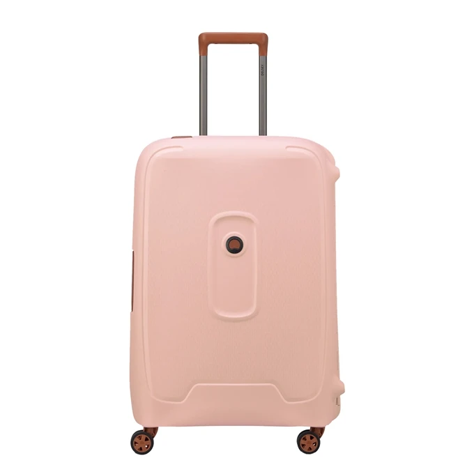 Delsey Moncey 4 Wheel Trolley 69 Pink 1 Delsey Moncey 4 Wheel Trolley 69 Pink