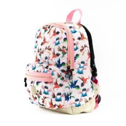 Pick & Pack Birds Backpack M Soft Pink -Mode Tassen Winkel image 7340