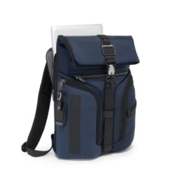 Tumi Alpha Bravo Lance Logistics Backpack Navy -Mode Tassen Winkel image 7369