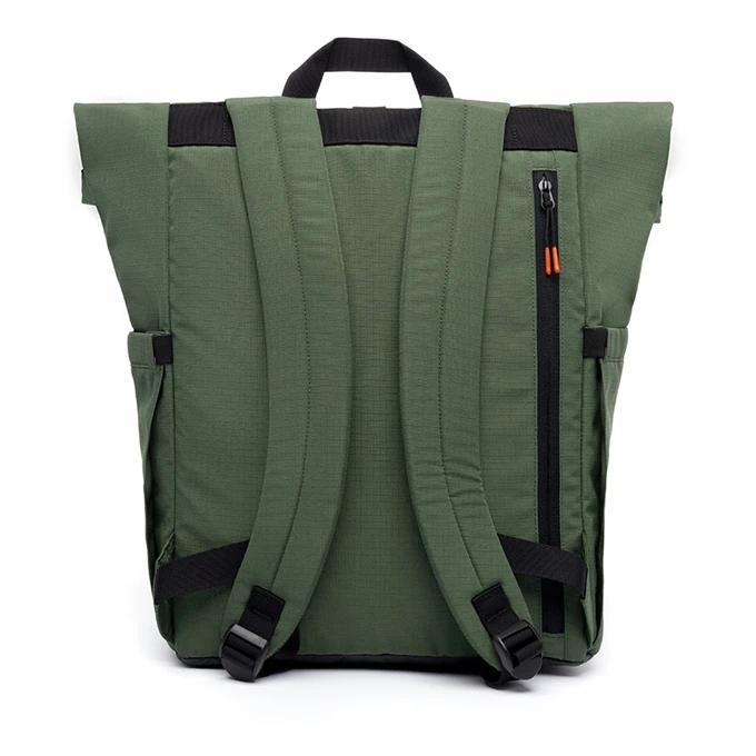 Lefrik Lars Roll Backpack Vandra Dark Sage Ripstop 6 Lefrik Lars Roll Backpack Vandra Dark Sage Ripstop - Afbeelding 6