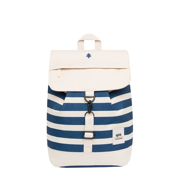 Lefrik Scout Mini Backpack Printed Marine Stripes 1 Lefrik Scout Mini Backpack Printed Marine Stripes