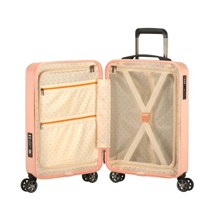 Princess Traveller PT-01 Deluxe Cabin Trolley Peony Pink 4 Princess Traveller PT-01 Deluxe Cabin Trolley Peony Pink - Afbeelding 4