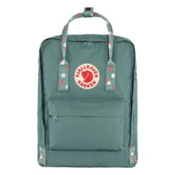 Fjallraven Kanken Frost Green-confetti Pattern