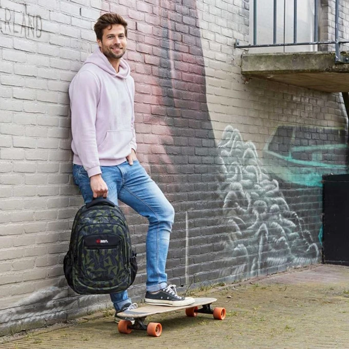 Enrico Benetti Santa Cruz 17.3" Laptop Rugtas Roest 3 Enrico Benetti Santa Cruz 17.3" Laptop Rugtas Roest - Afbeelding 3