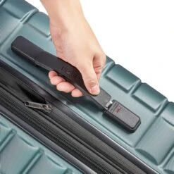 Delsey Shadow 5.0 Trolley 75 Expandable Green -Mode Tassen Winkel image 776