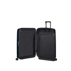 Samsonite Nuon Spinner 81 Exp Metallic Dark Blue -Mode Tassen Winkel image 783