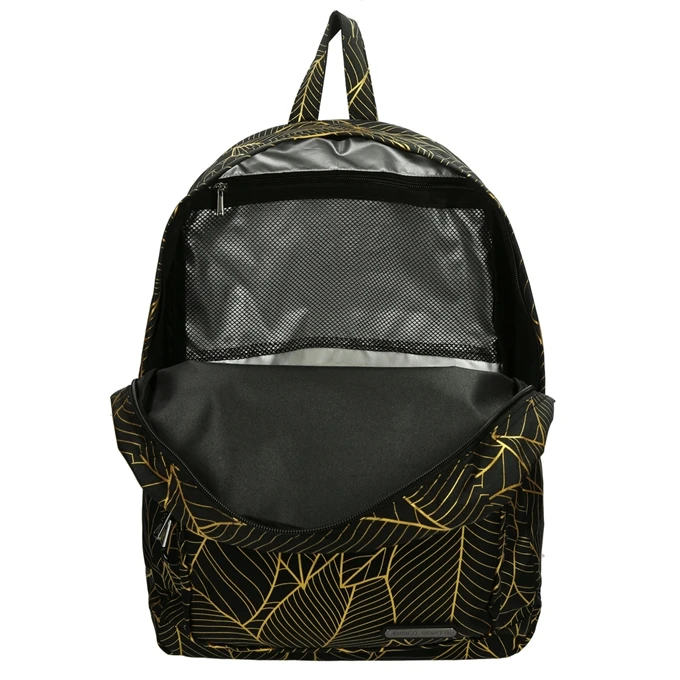 Enrico Benetti Andorra Laptop Rugazk 15" Zwart Goud Blad 6 Enrico Benetti Andorra Laptop Rugazk 15" Zwart Goud Blad - Afbeelding 6