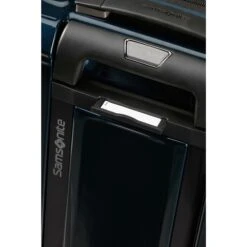 Samsonite Nuon Spinner 81 Exp Metallic Dark Blue -Mode Tassen Winkel image 786