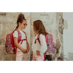 Pick & Pack Tiger Skin Backpack M Rosa -Mode Tassen Winkel image 7904