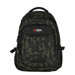 Enrico Benetti Santa Cruz 17.3" Laptop Rugtas Olijfgroen