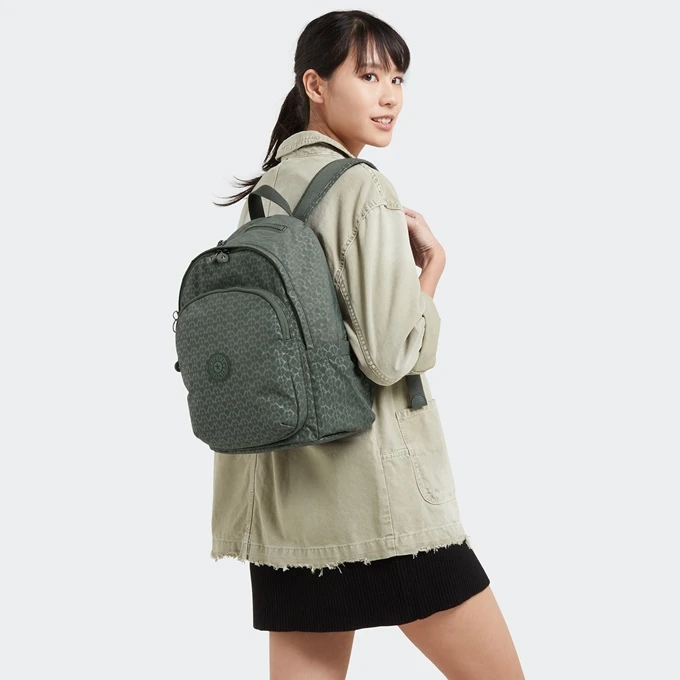 Kipling Delia Sign Green Emb 2 Kipling Delia Sign Green Emb - Afbeelding 2