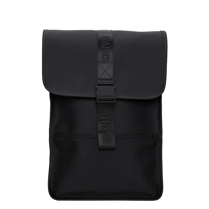 Rains Trail Backpack Mini W3 Black 1 Rains Trail Backpack Mini W3 Black