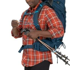 Osprey Kestrel 48 L/XL Atlas Blue -Mode Tassen Winkel image 8296