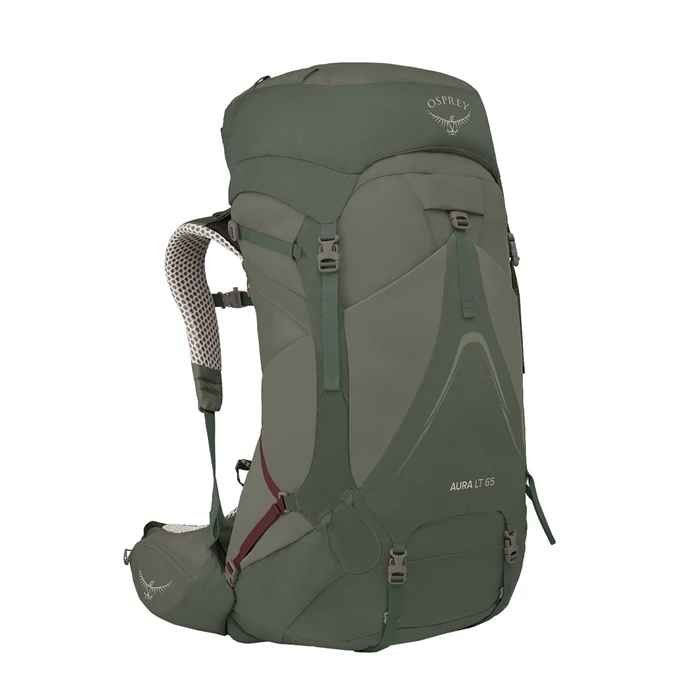 Osprey Aura AG LT 65 WXS/S Koseret/darjeeling Spring Green 1 Osprey Aura AG LT 65 WXS/S Koseret/darjeeling Spring Green