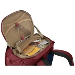 Thule Landmark 60L Women's Backpack Dark Bordeaux -Mode Tassen Winkel image 9157