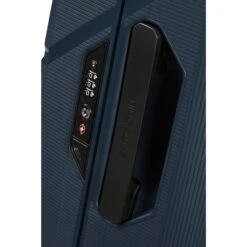 Samsonite Magnum Eco Spinner 55 + 75 Set Midnight Blue -Mode Tassen Winkel image 955