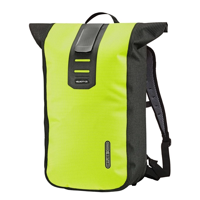 Ortlieb Velocity High Visibility 23 L Neon-yellow/black-reflective 1 Ortlieb Velocity High Visibility 23 L Neon-yellow/black-reflective
