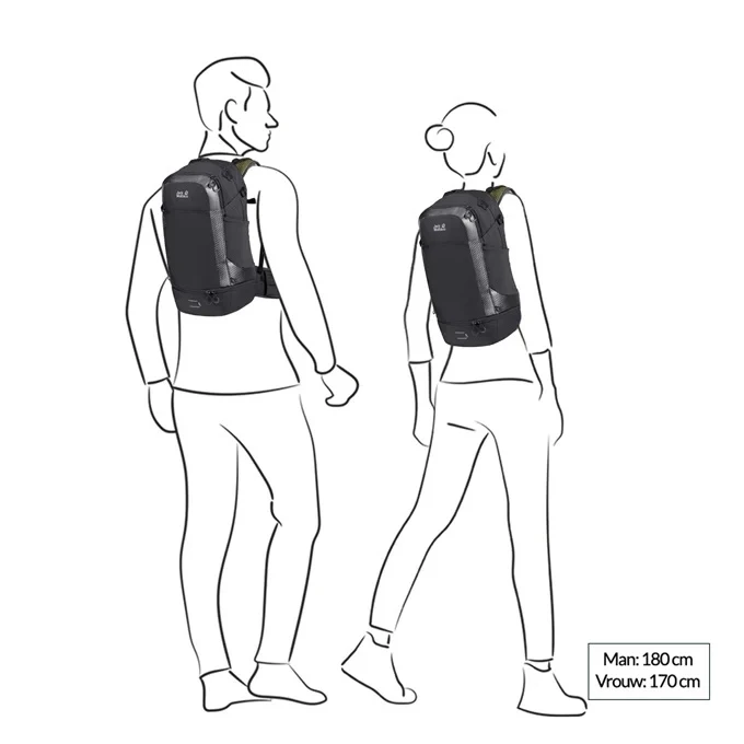 Jack Wolfskin Moab Jam Pro 34.5 Hiking Pack Flash Black 2 Jack Wolfskin Moab Jam Pro 34.5 Hiking Pack Flash Black - Afbeelding 2