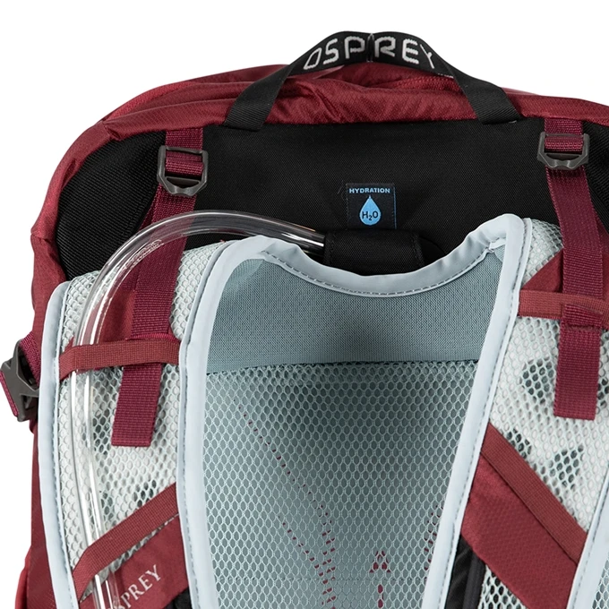 Osprey Hikelite 28 M/L Sangria Red 12 Osprey Hikelite 28 M/L Sangria Red - Afbeelding 12